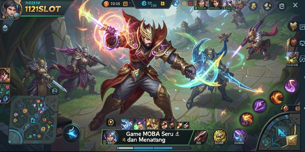 Tampilan menarik dari gameplay seru 1121SLOT.