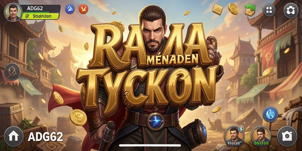 Tampilan gameplay Tycoon ADG62 dengan manajemen yang realistis.