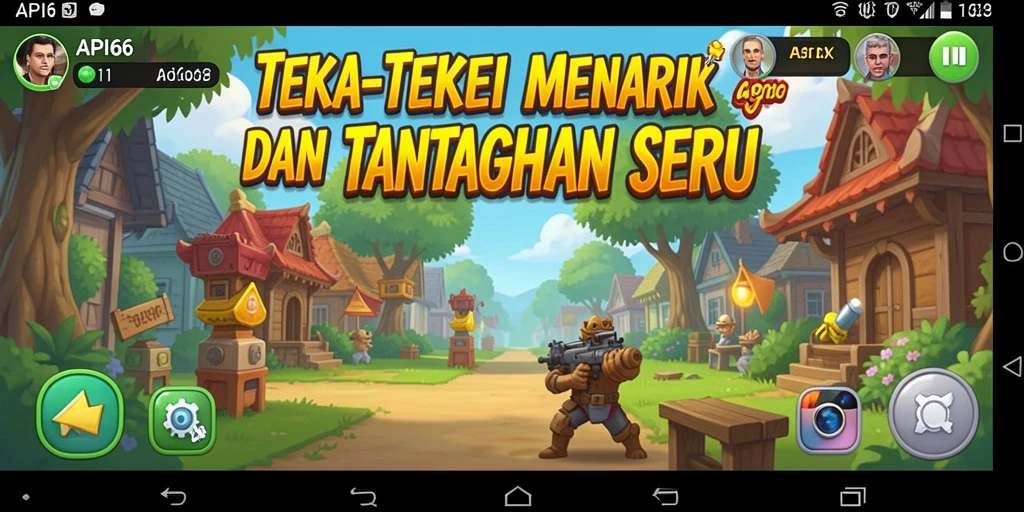 Tampilan screenshot gameplay API66 yang menampilkan teka-teki seru.