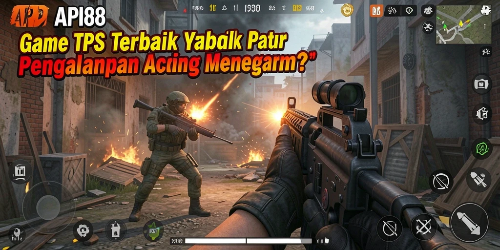 Tangkapan layar gameplay API88 menunjukkan aksi tembak-menembak yang mendebarkan.