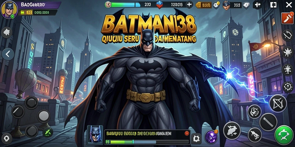 Screenshot gameplay QiuQiu yang mendebarkan di BATMAN138.