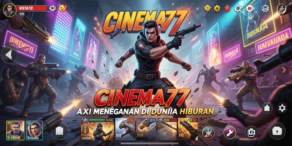 Tampilan gameplay CINEMA77 yang mendebarkan dengan aksi penuh adrenalin.