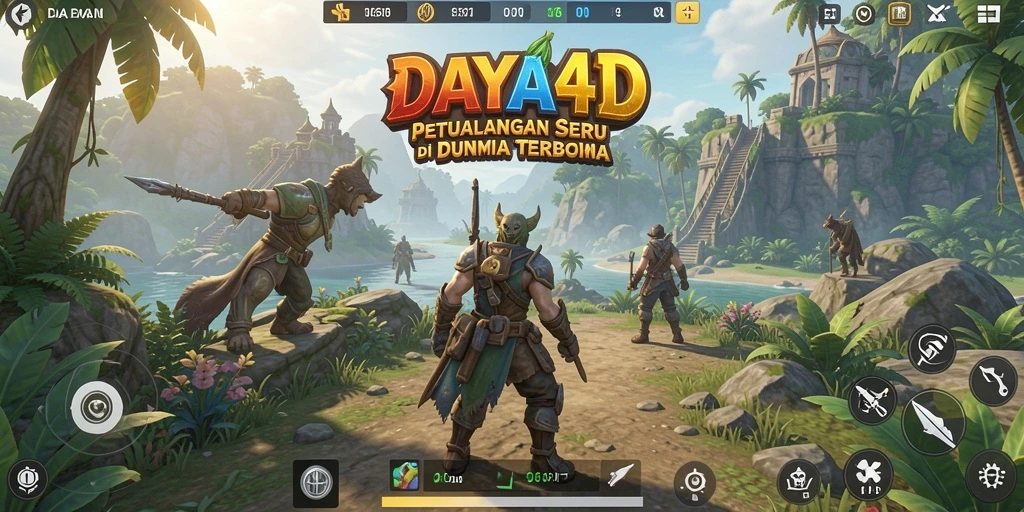 Gameplay DAYA4D yang menakjubkan di dunia terbuka.