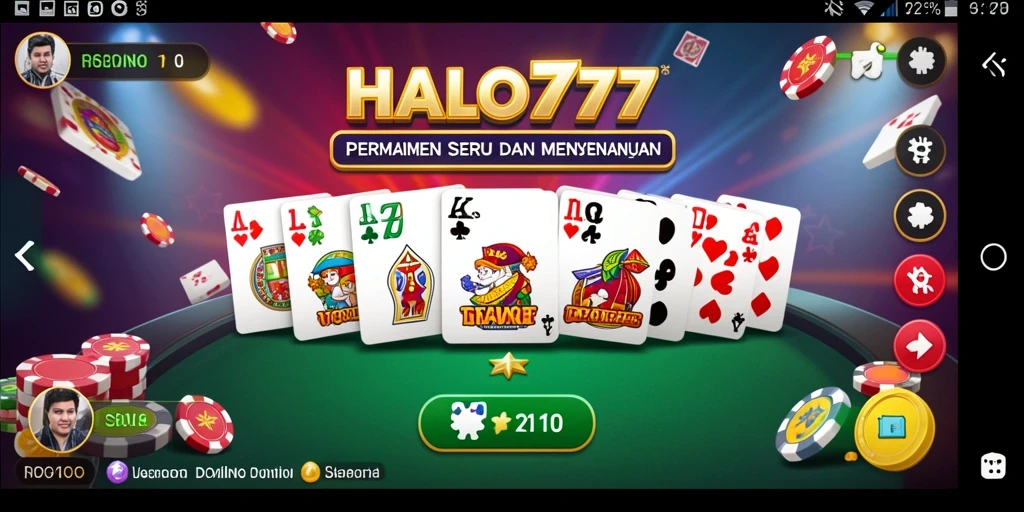 Tampilan menarik dari gameplay HALO777 dengan efek visual yang memukau.