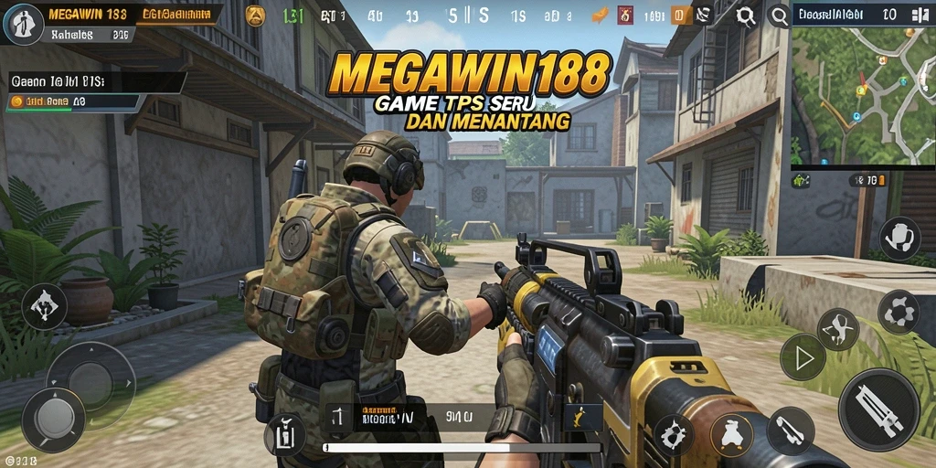 Tampilan utama gameplay MEGAWIN188 yang mendebarkan.