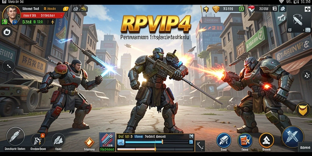 Tampilan gameplay seru RPVIP4 yang menegangkan dan strategis.