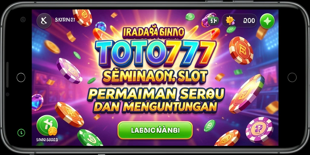 Screenshot gameplay yang menunjukkan keseruan dalam permainan Slot TOTO777.